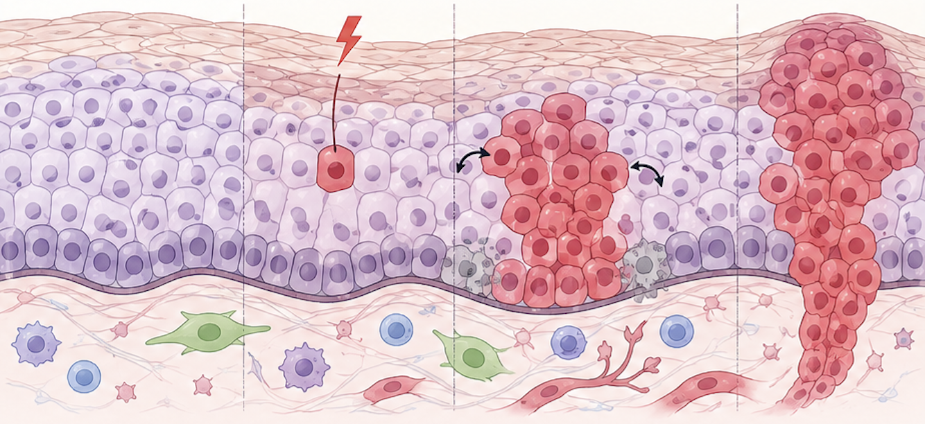 Lineage plasticity and field cancerization in the mammary gland
